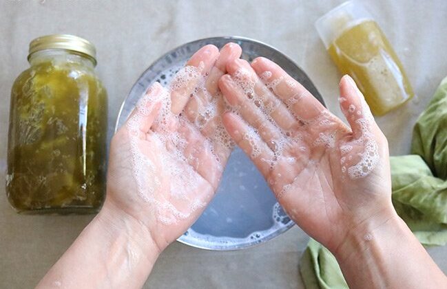 Как сделать жидкое мыло для рук с нуля