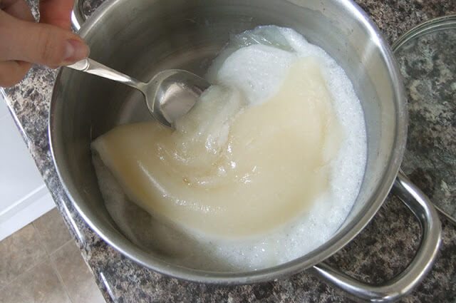 Как сделать жидкое мыло из твердого